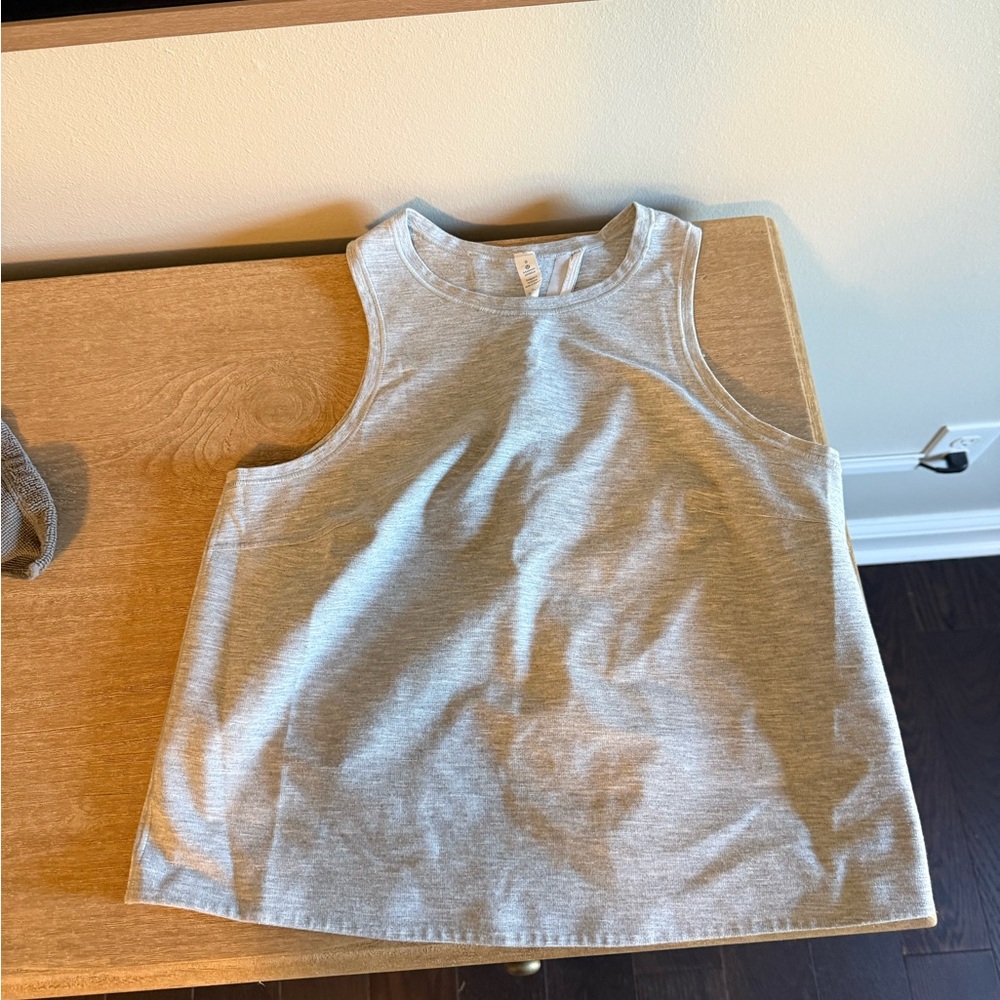 Lululemon Gray Sleeveless Top